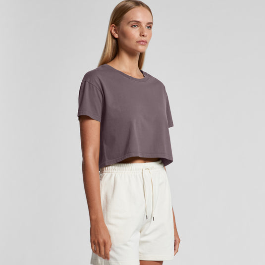 AS Colour Wo's Faded Crop Tee 4062F