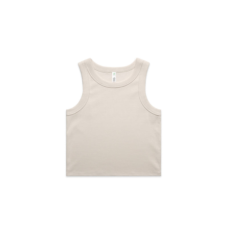 Load image into Gallery viewer, AS Colour Wo&#39;s Organic Rib Crop Tank 4064G

