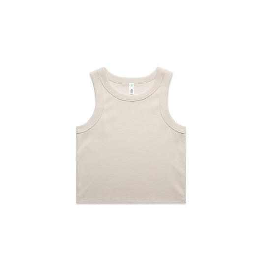 AS Colour Wo's Organic Rib Crop Tank 4064G