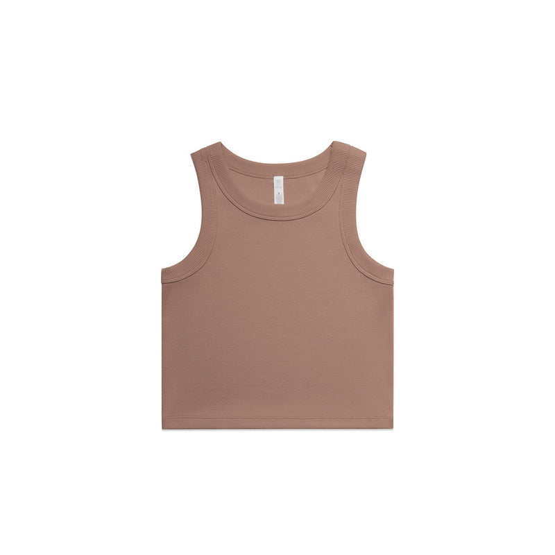 Load image into Gallery viewer, AS Colour Wo&#39;s Organic Rib Crop Tank 4064G
