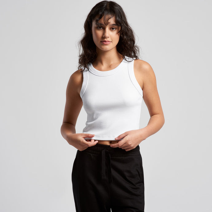 AS Colour Wo's Organic Rib Crop Tank 4064G