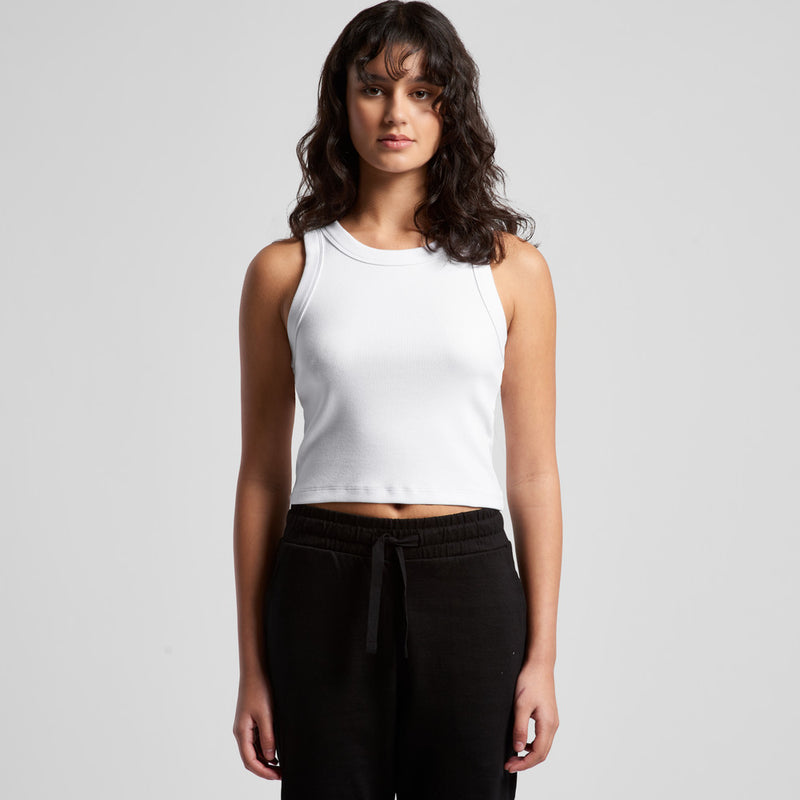 Load image into Gallery viewer, AS Colour Wo&#39;s Organic Rib Crop Tank 4064G
