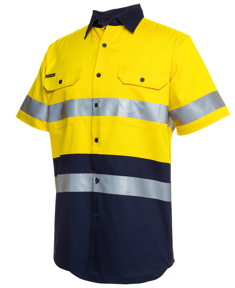 Load image into Gallery viewer, JB&#39;S Hi Vis S/S (D+N) 190G Work Shirt 6HSS
