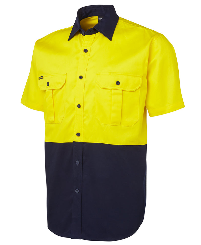 Load image into Gallery viewer, JB&#39;s Hi Vis S/S 190G Work Shirt 6HWS
