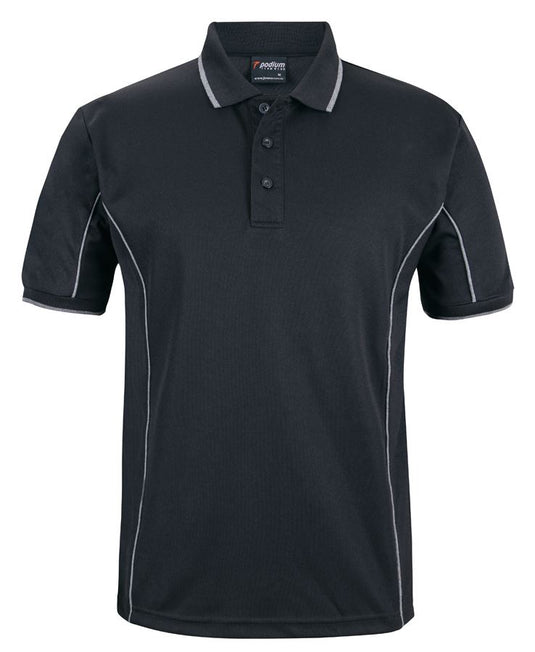 Podium S/S Piping Polo 7PIP