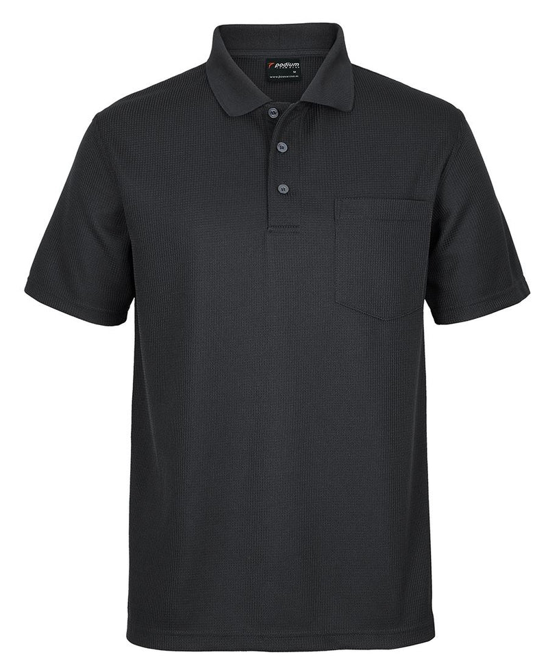 Load image into Gallery viewer, Podium Waffle Pocket Polo 7WPP
