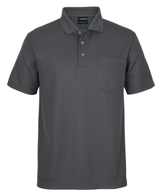 Podium Waffle Pocket Polo 7WPP