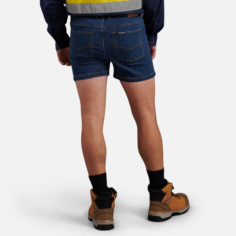 Load image into Gallery viewer, KingGee Stretch Denim Work Shorts
