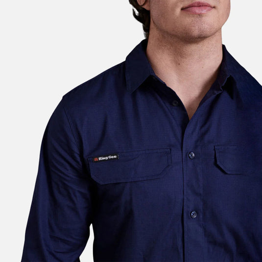 KingGee Workcool Pro Stretch Long Sleeve Work Shirt