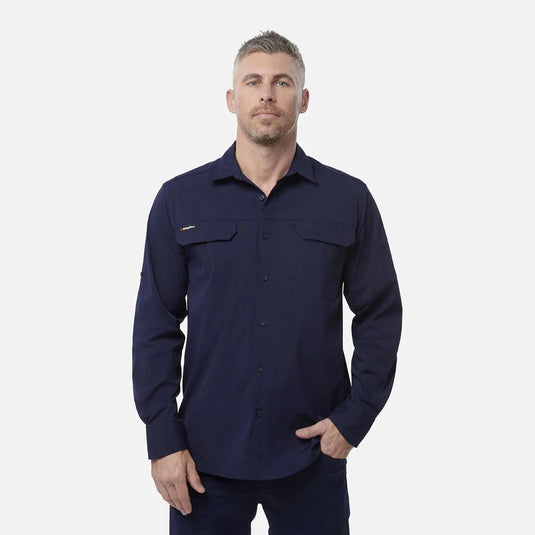 KingGee Drycool Lightweight Stretch Long Sleeve Work Shirt
