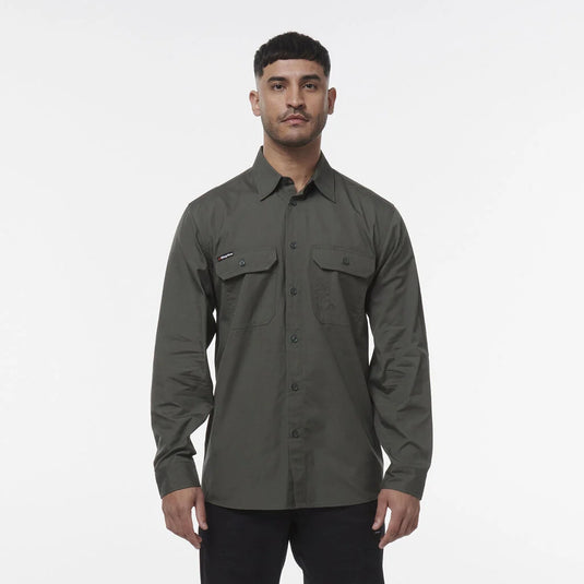 KingGee Workcool Vented Shirt Long Sleeve