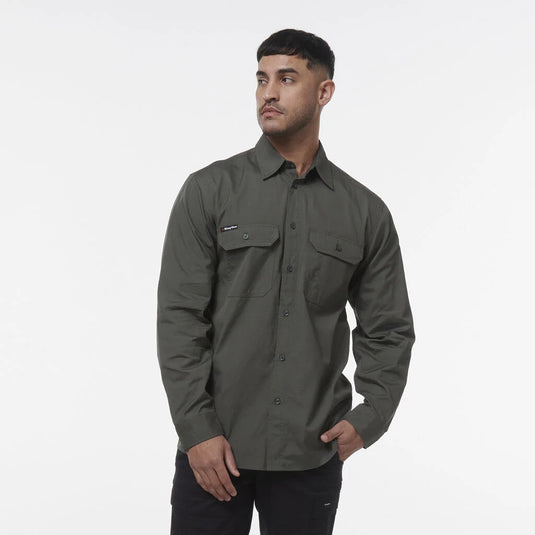 KingGee Workcool Vented Shirt Long Sleeve