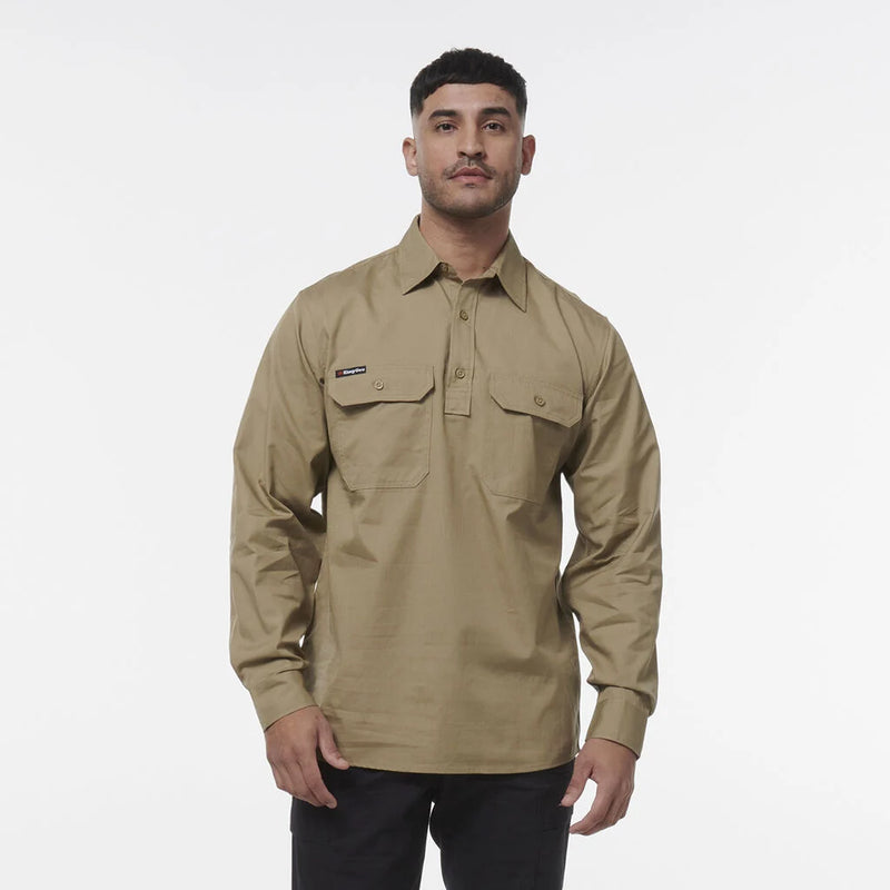 Load image into Gallery viewer, KingGee Workcool Vented Closed Front Shirt Long Sleeve
