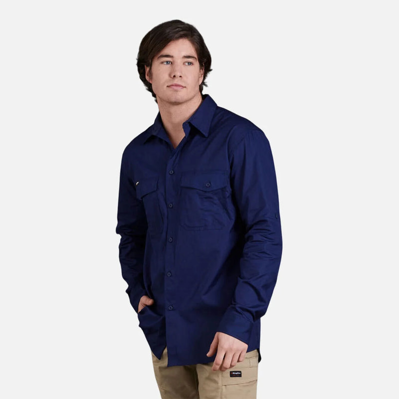 Load image into Gallery viewer, KingGee Workcool 2 Lightweight Ripstop Long Sleeve Work Shirt
