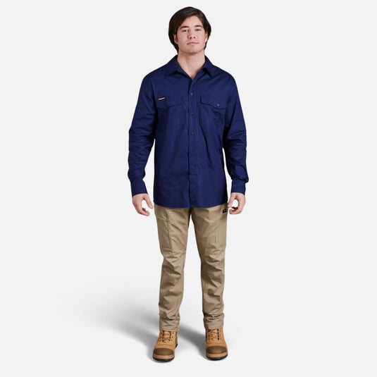 KingGee Workcool 2 Lightweight Ripstop Long Sleeve Work Shirt