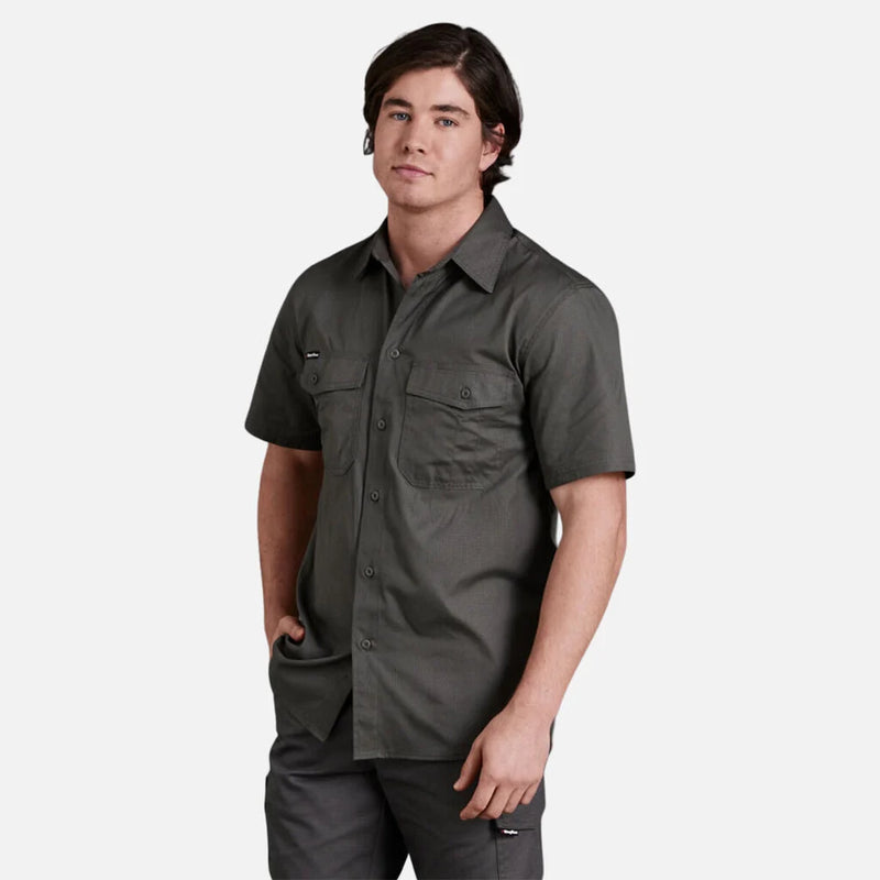 Load image into Gallery viewer, KingGee Workcool 2 Lightweight Ripstop Short Sleeve Work Shirt
