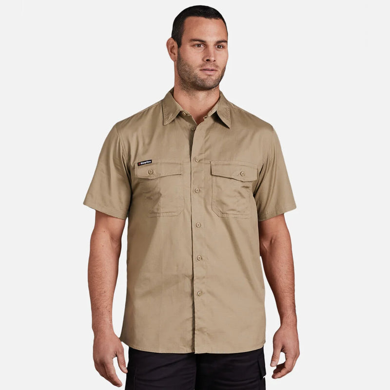Load image into Gallery viewer, KingGee Workcool 2 Lightweight Ripstop Short Sleeve Work Shirt
