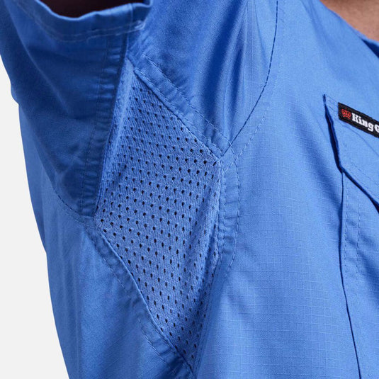KingGee Workcool 2 Lightweight Ripstop Short Sleeve Work Shirt