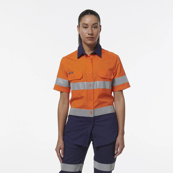 Womens Workcool Vented Reflective Short Sleeve Shirt K44229