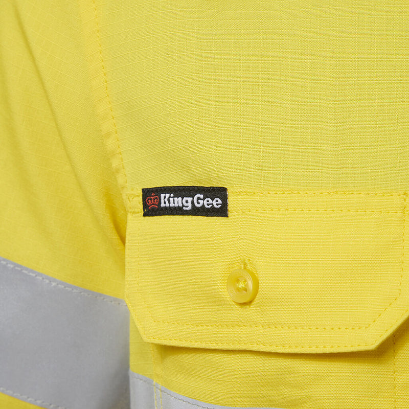 Load image into Gallery viewer, Womens Workcool Vented Reflective Short Sleeve Shirt K44229
