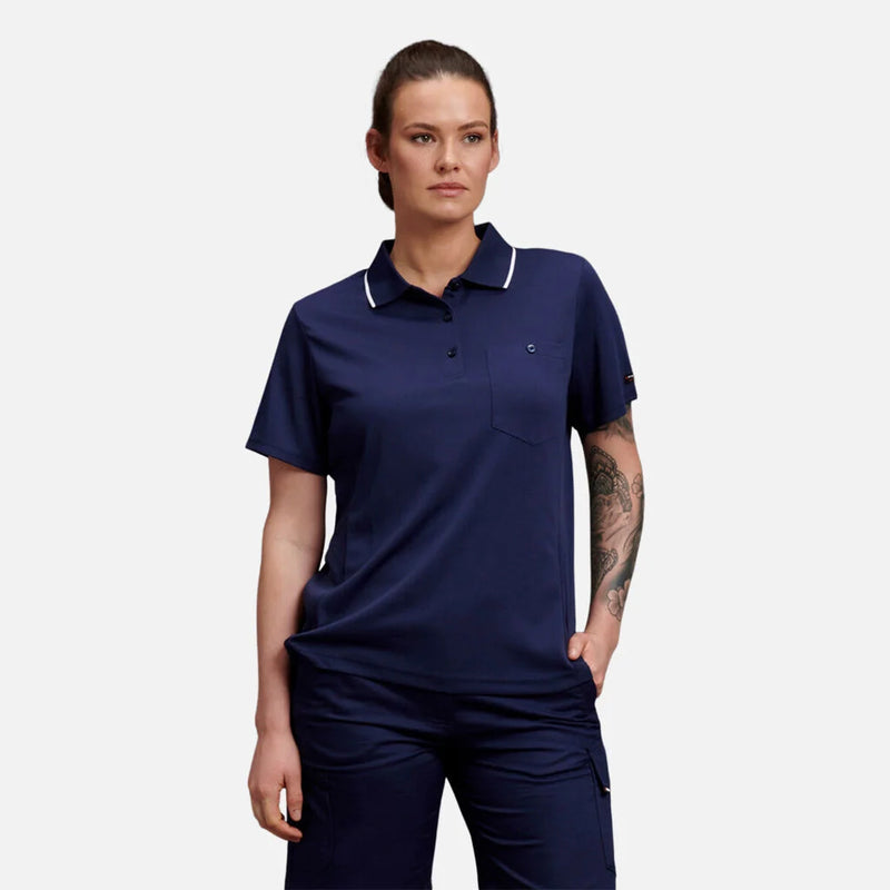 Load image into Gallery viewer, KingGee Women&#39;s Workcool Hyperfreeze Short Sleeve Polo Shirt
