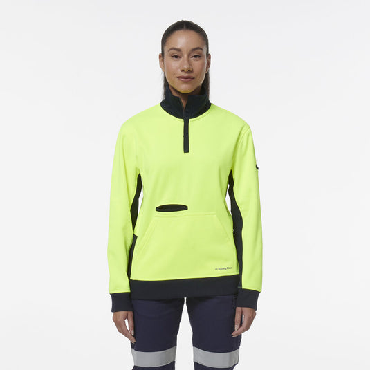 Women's Spliced 1/4 Zip  K45008