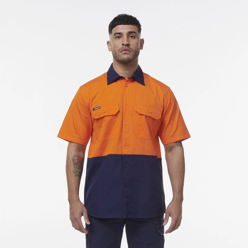 Load image into Gallery viewer, Workcool Vented Spliced Short Sleeve Shirt

