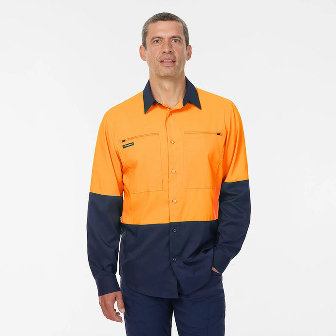 DryCool Hi Vis Spliced Shirt Long Sleeve Shirt SKU K54036