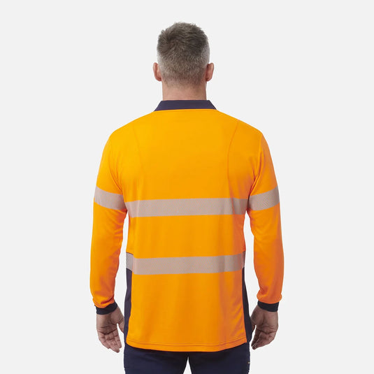 KingGee Workcool Hyperfreeze Hi-Vis Reflective Long Sleeve Polo