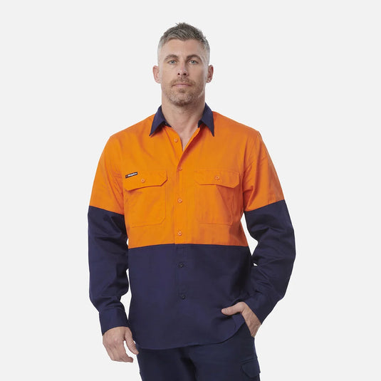Workcool Vented Spliced Shirt Long Sleeve K54912