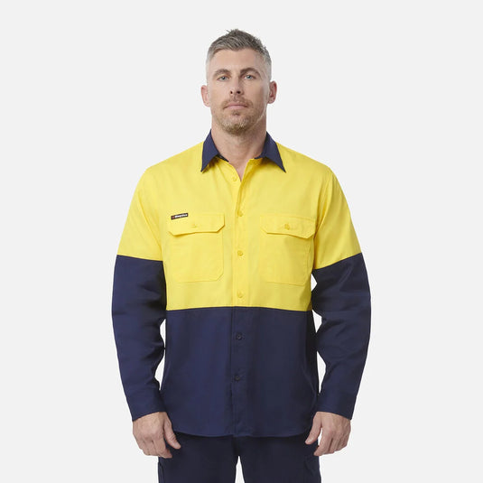 Workcool Vented Spliced Shirt Long Sleeve K54912