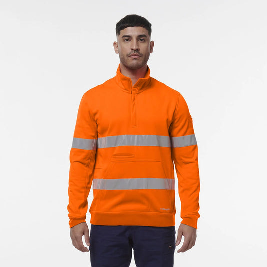 Reflective 1/4 Zip Fleece K55048