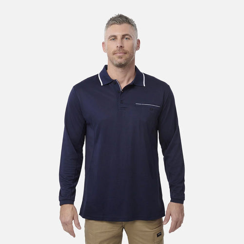 KingGee Workcool Long Sleeve Polo Shirt